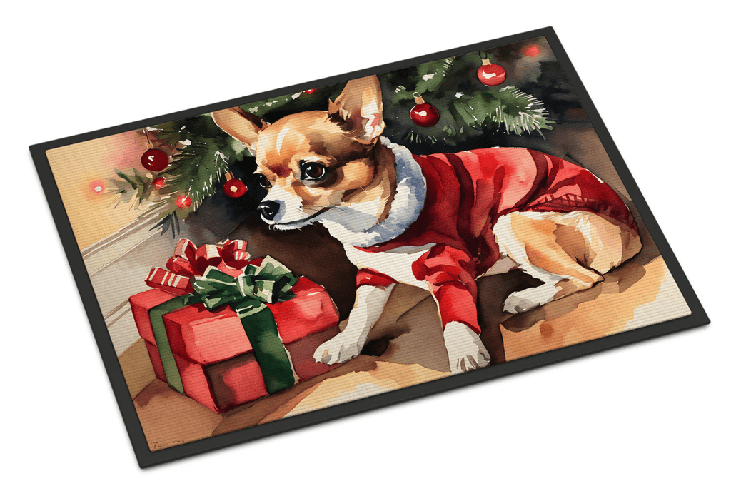 Glamorous Pups : Chihuahua Cozy Christmas Doormat