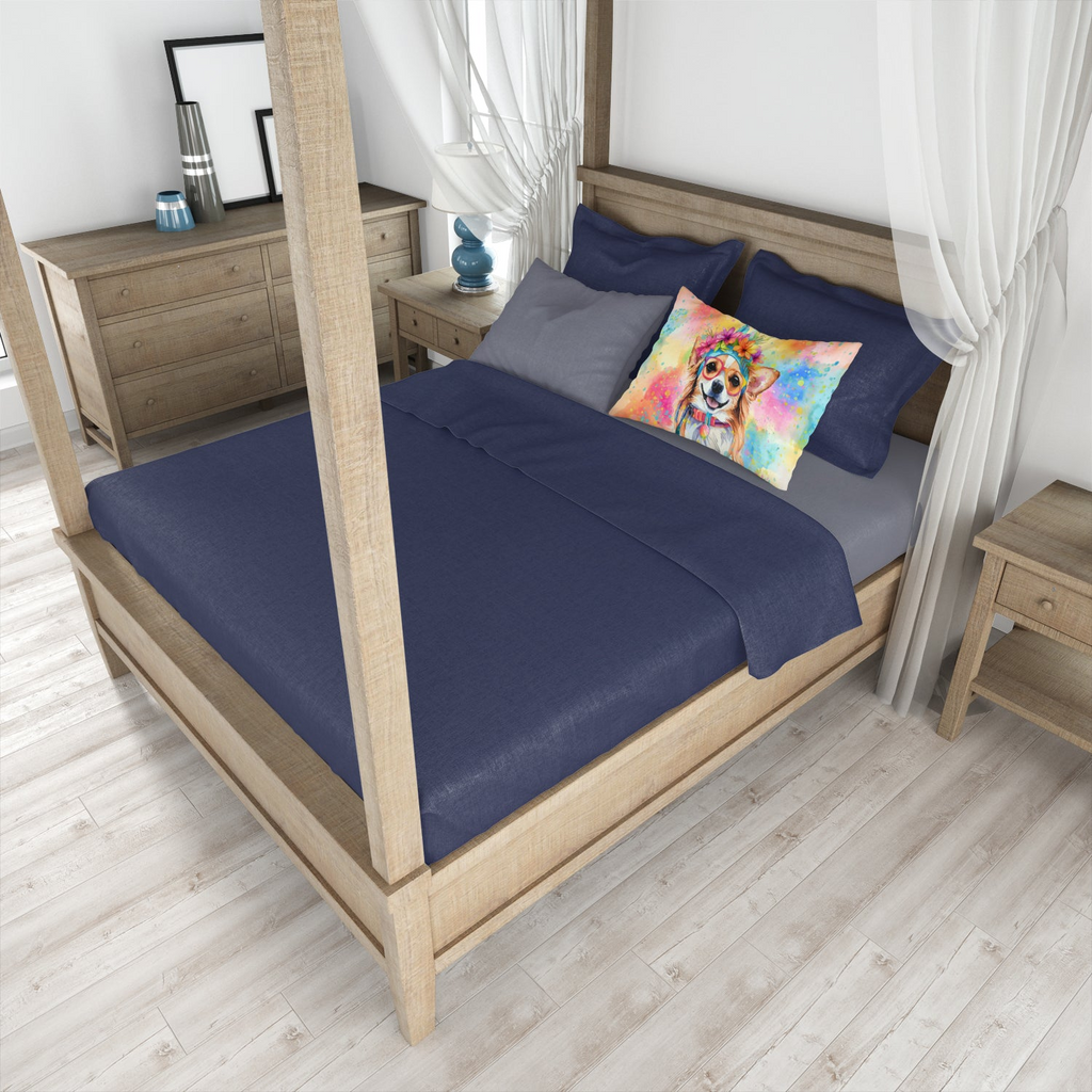 Glamorous Pups : Chihuahua Hippie Dawg Standard Pillowcase