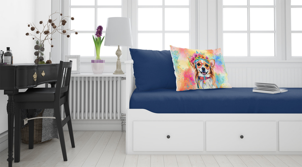Glamorous Pups : Chihuahua Hippie Dawg Standard Pillowcase