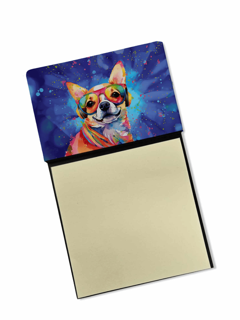Glamorous Pups : Chihuahua Hippie Dawg Sticky Note Holder