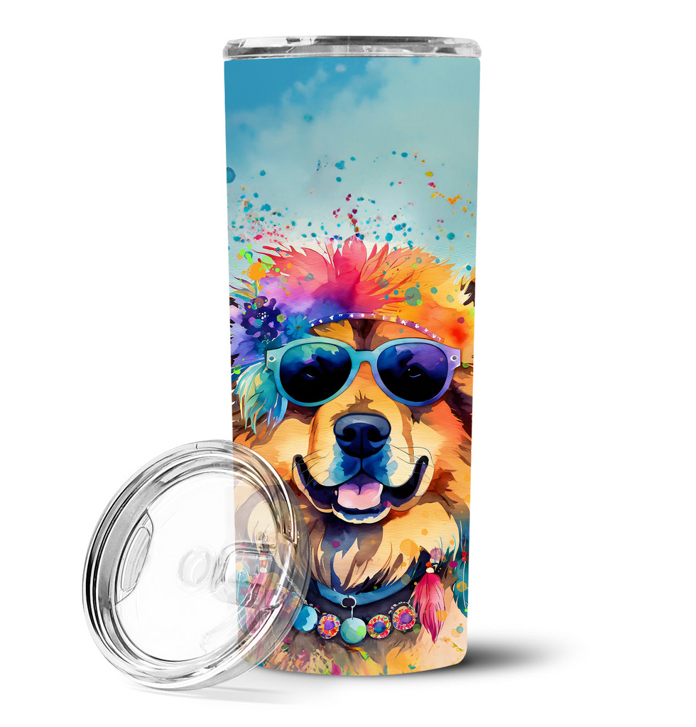 Glamorous Pups : Chow Chow Hippie Dawg Stainless Steel Skinny Tumbler