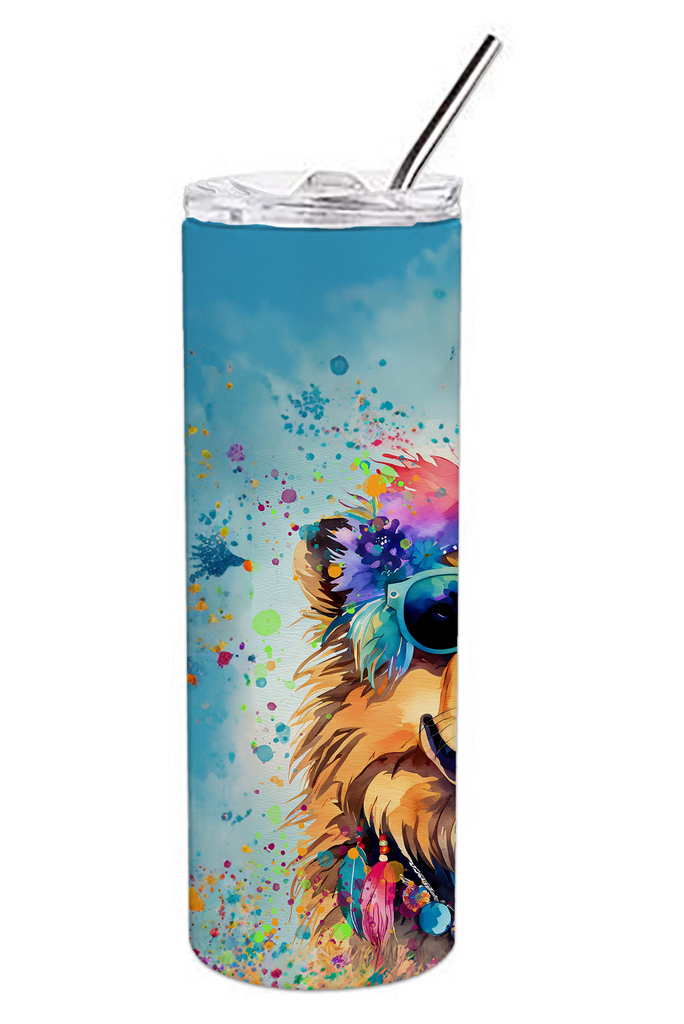 Glamorous Pups : Chow Chow Hippie Dawg Stainless Steel Skinny Tumbler