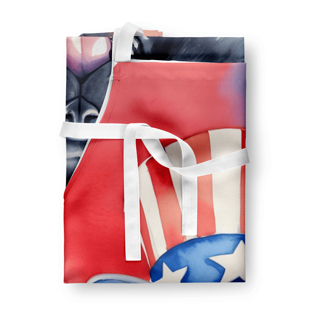 Glamorous Pups : Chow Chow Patriotic American Apron