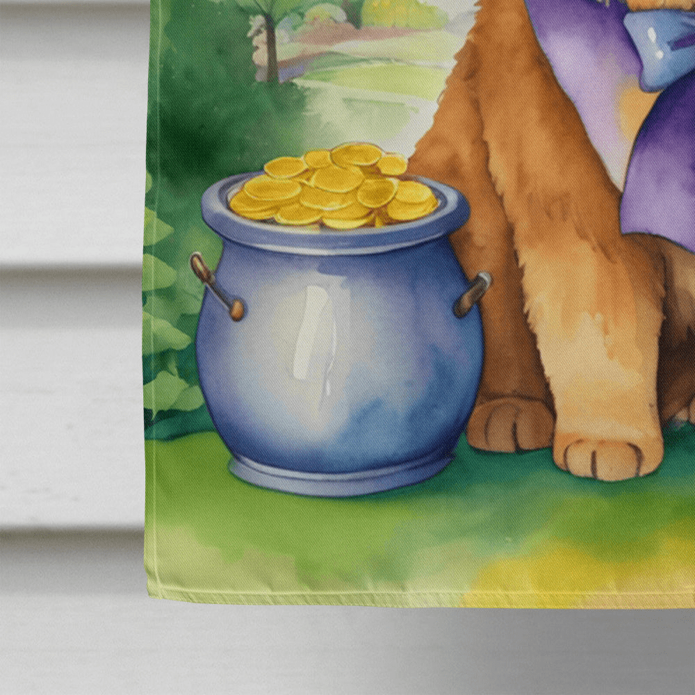 Glamorous Pups : Chow Chow St Patrick's Day House Flag