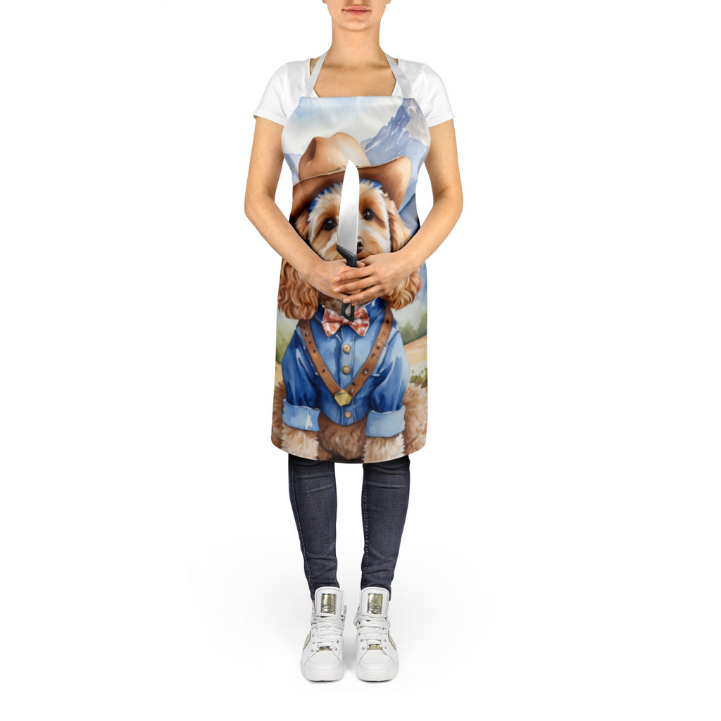 Glamorous Pups : Cockapoo Cowboy Welcome Apron
