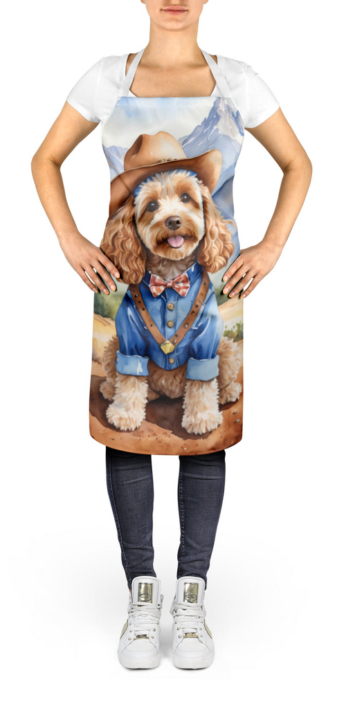 Glamorous Pups : Cockapoo Cowboy Welcome Apron
