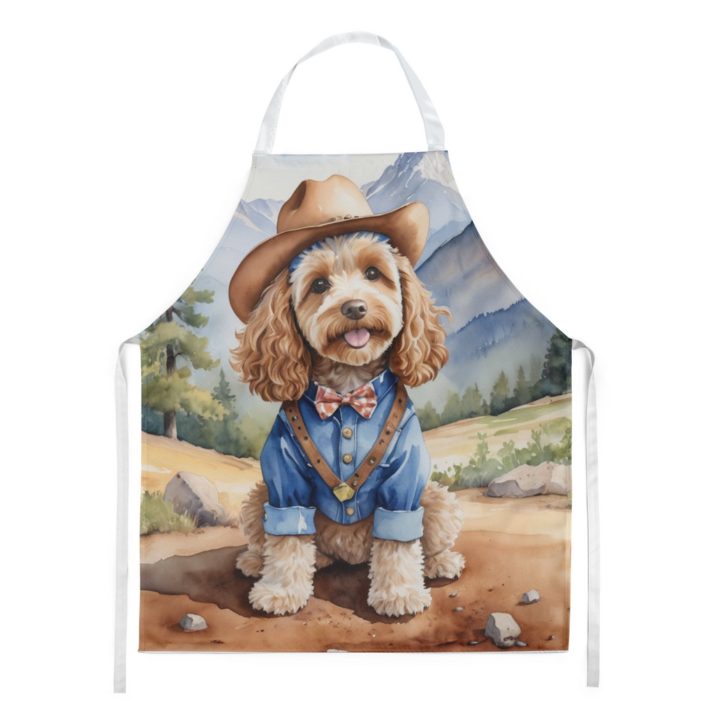Glamorous Pups : Cockapoo Cowboy Welcome Apron