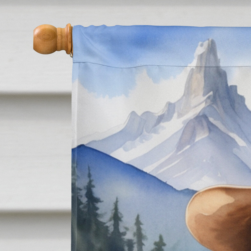 Glamorous Pups : Cocker Spaniel Cowboy Welcome House Flag