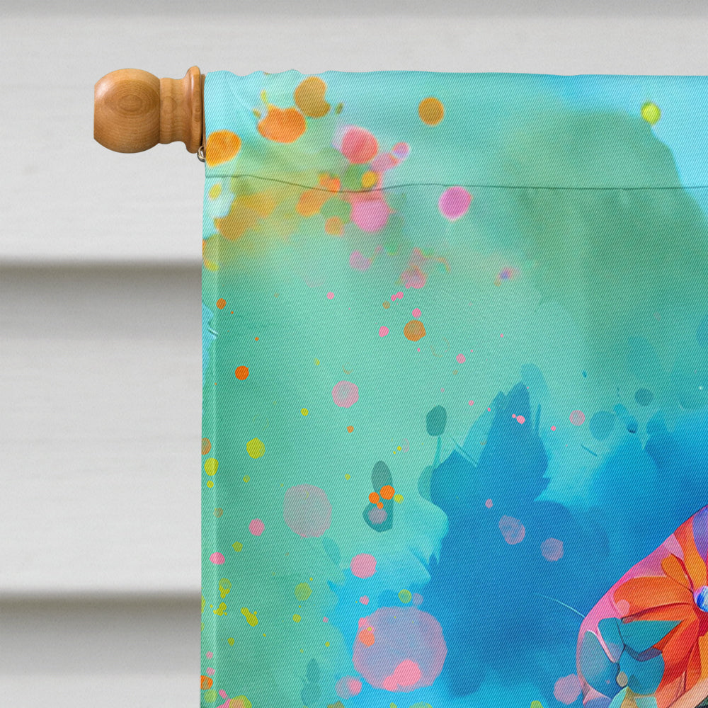 Glamorous Pups : Cocker Spaniel Hippie Dawg House Flag