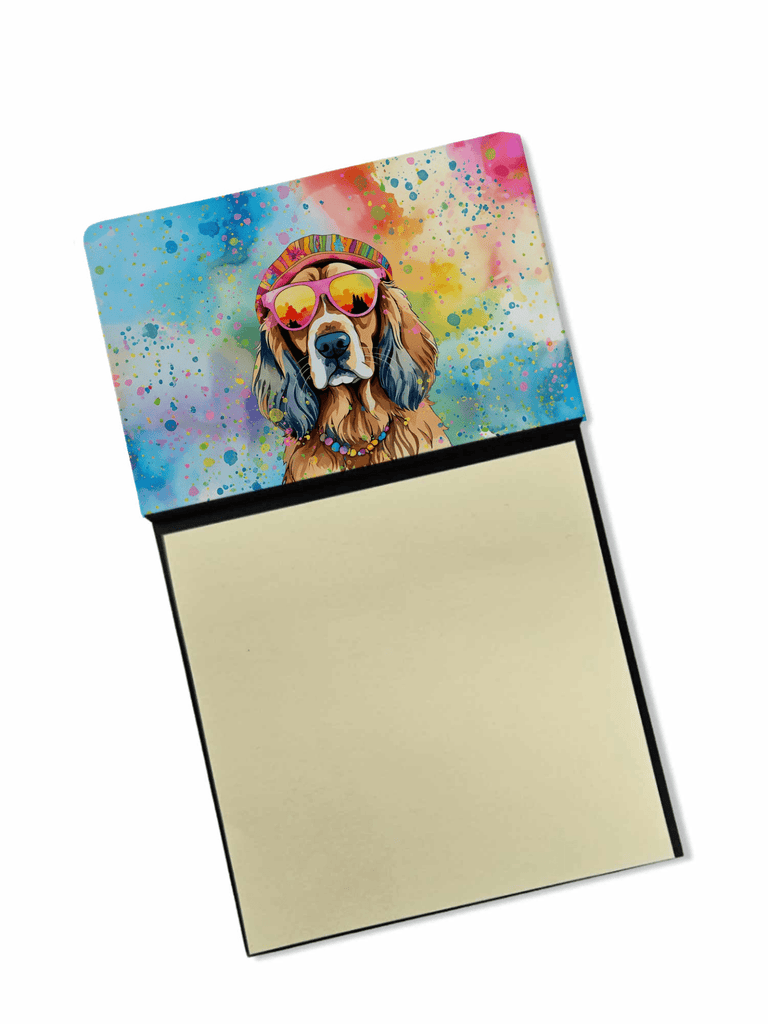 Glamorous Pups : Cocker Spaniel Hippie Dawg Sticky Note Holder