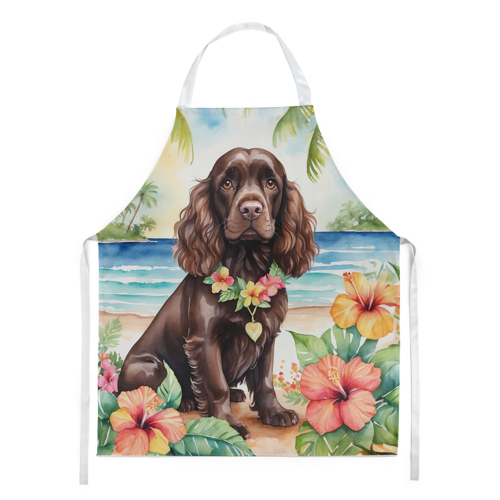 Glamorous Pups : Cocker Spaniel Luau Apron