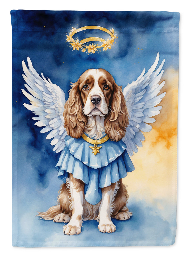 Glamorous Pups : Cocker Spaniel My Angel House Flag