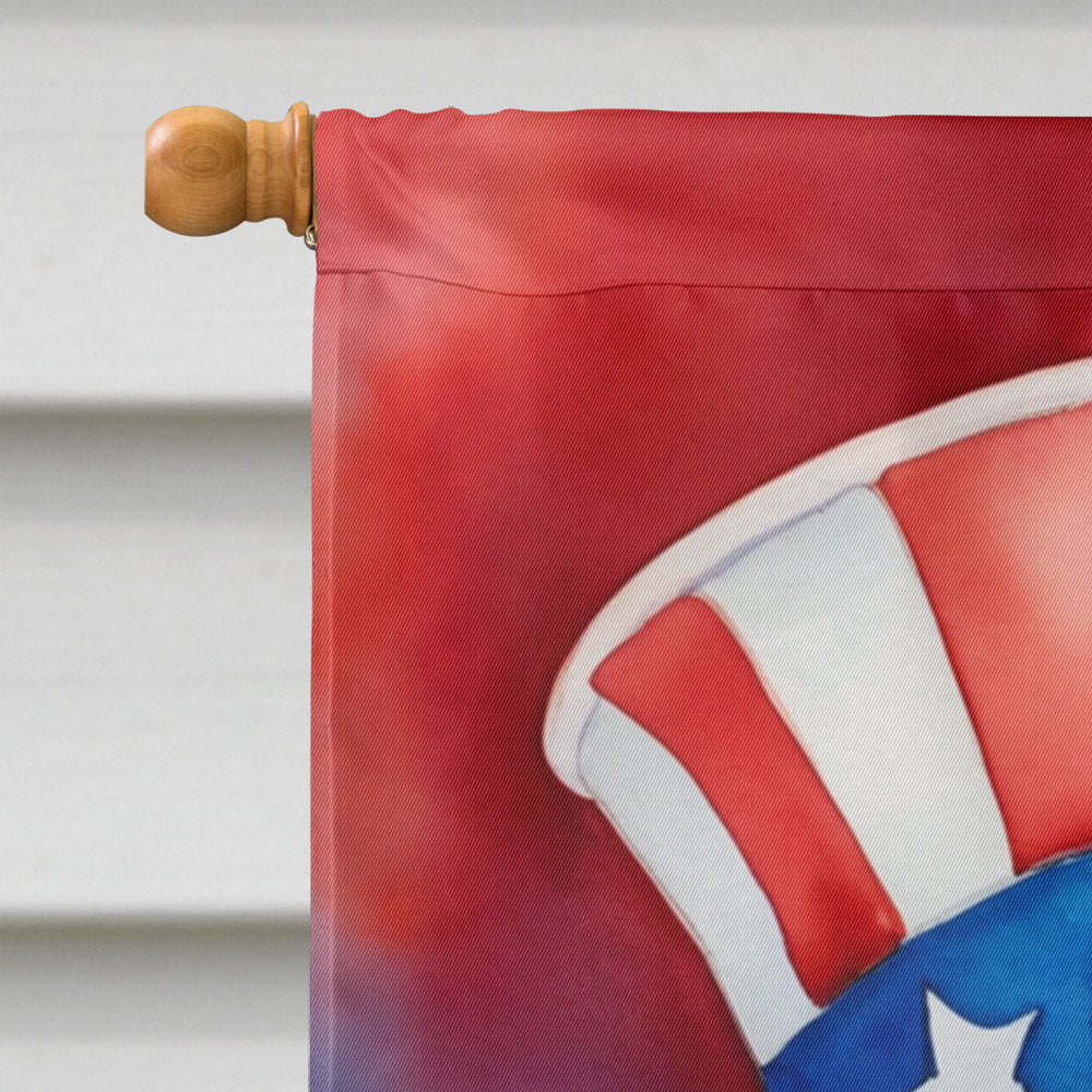 Glamorous Pups : Cocker Spaniel Patriotic American House Flag