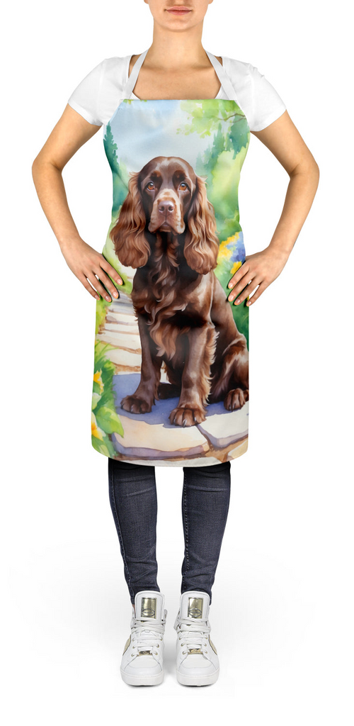 Glamorous Pups : Cocker Spaniel Spring Path Apron