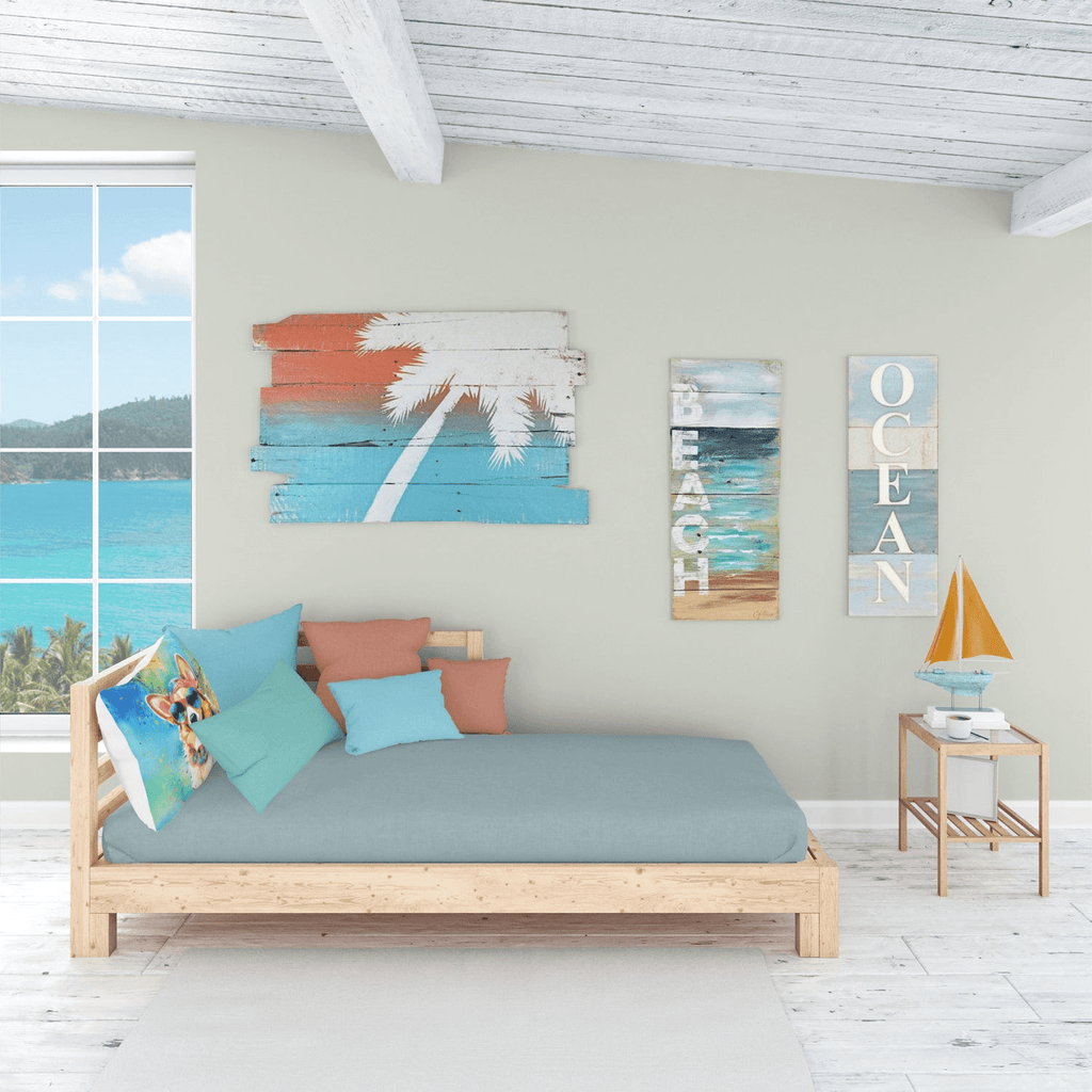 Glamorous Pups : Corgi Hippie Dawg Standard Pillowcase