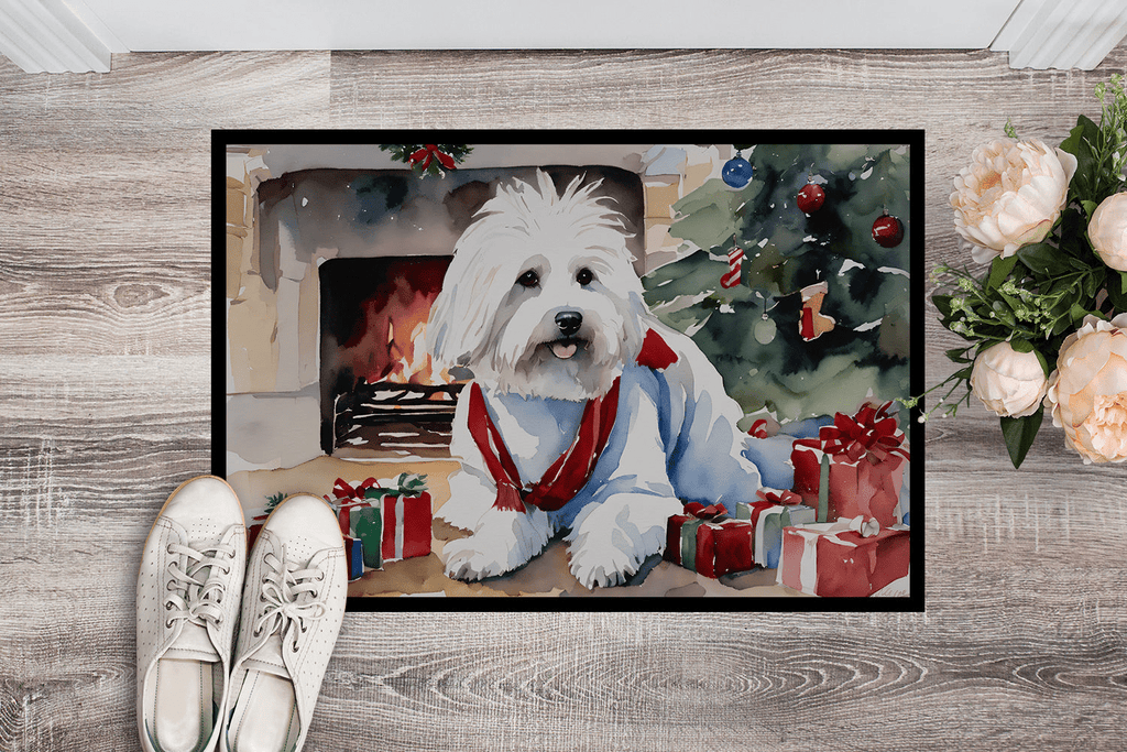 Glamorous Pups : Coton De Tulear Cozy Christmas Doormat