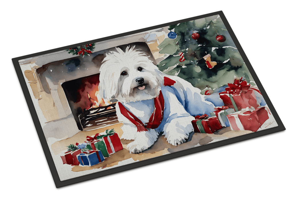 Glamorous Pups : Coton De Tulear Cozy Christmas Doormat