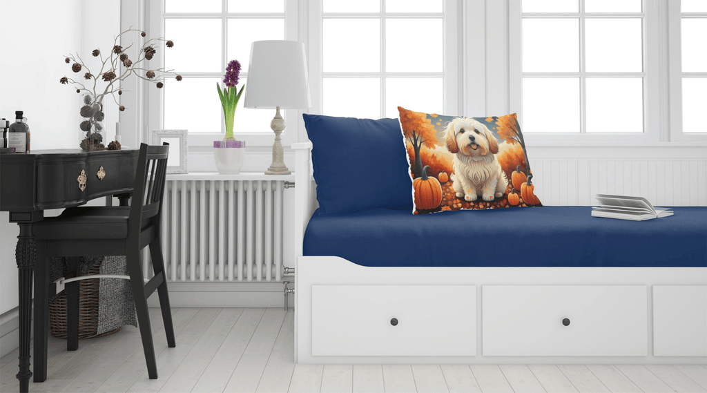 Glamorous Pups : Coton De Tulear Fall Standard Pillowcase