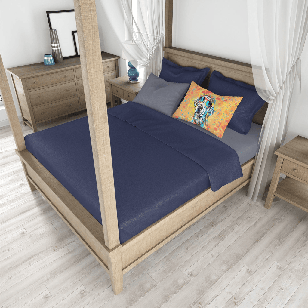 Glamorous Pups : Dalmatian Hippie Dawg Standard Pillowcase