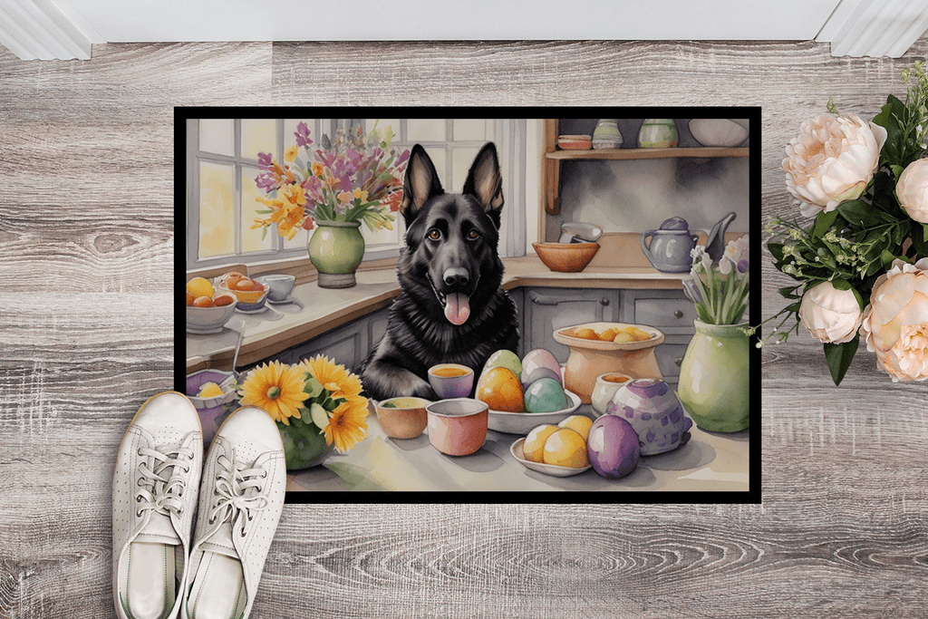 Glamorous Pups : Decorating Easter German Shepherd Doormat