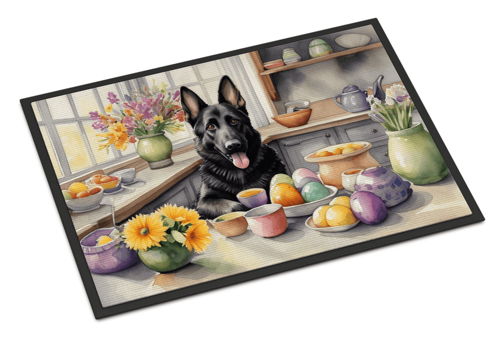 Glamorous Pups : Decorating Easter German Shepherd Doormat