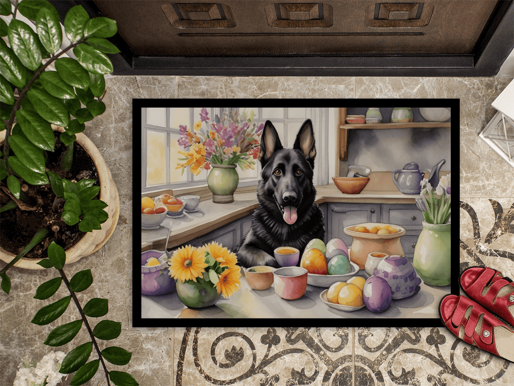 Glamorous Pups : Decorating Easter German Shepherd Doormat
