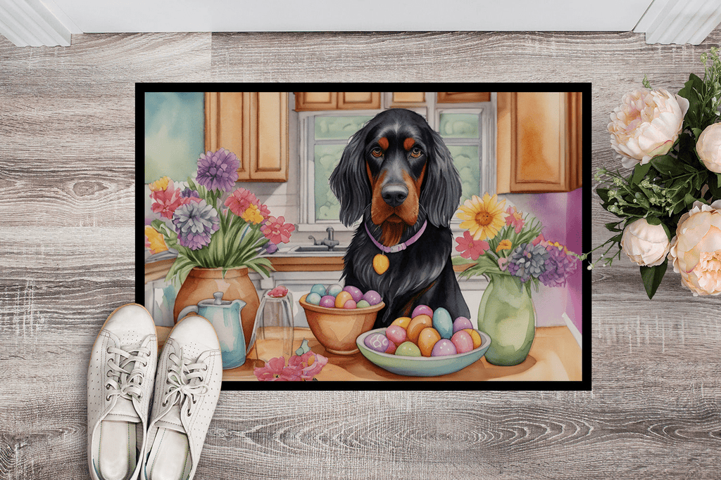 Glamorous Pups : Decorating Easter Gordon Setter Doormat