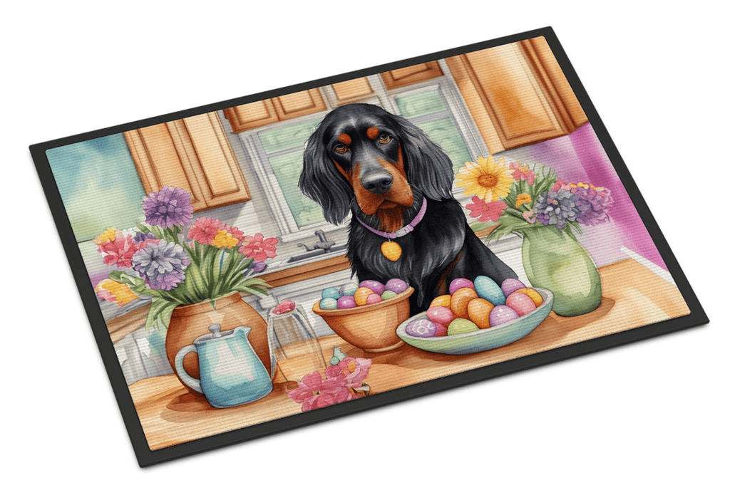 Glamorous Pups : Decorating Easter Gordon Setter Doormat