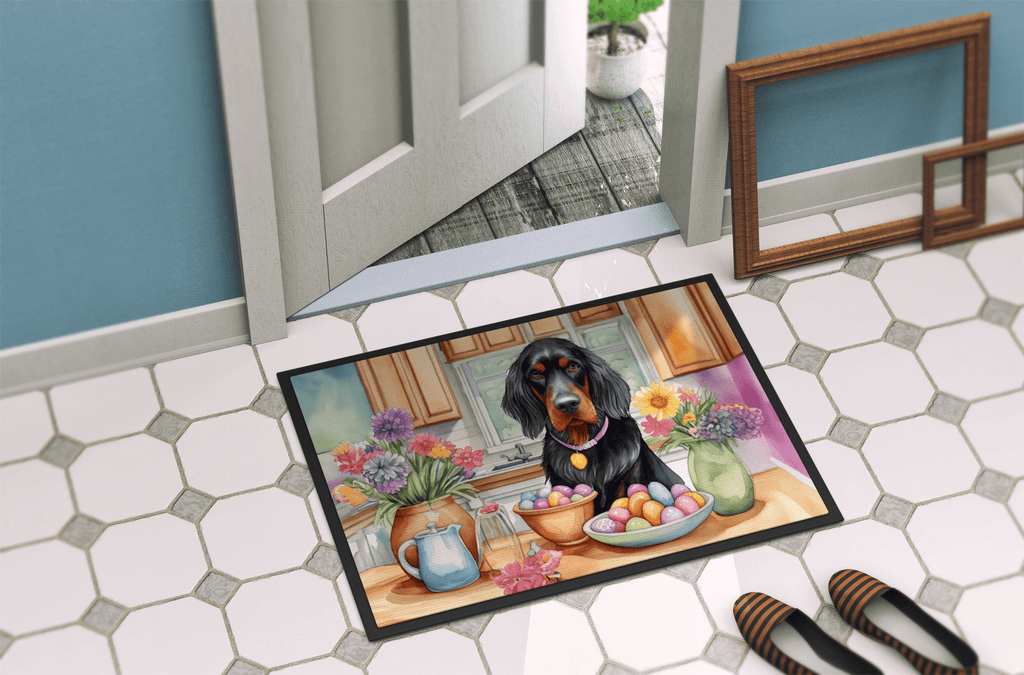 Glamorous Pups : Decorating Easter Gordon Setter Doormat