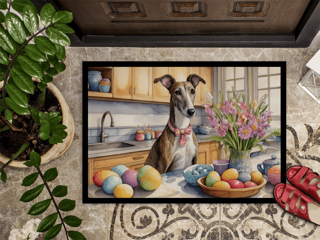 Glamorous Pups : Decorating Easter Greyhound Doormat