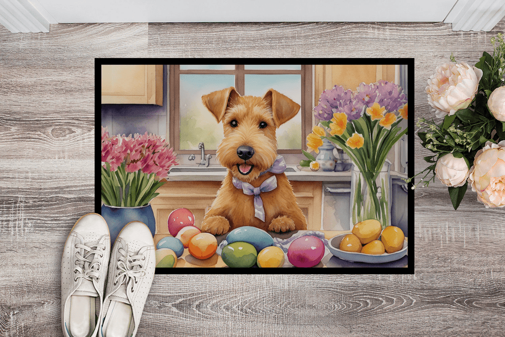 Glamorous Pups : Decorating Easter Lakeland Terrier Doormat