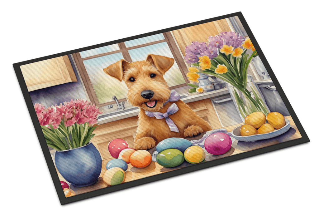 Glamorous Pups : Decorating Easter Lakeland Terrier Doormat