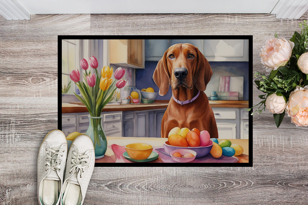 Glamorous Pups : Decorating Easter Redbone Coonhound Doormat