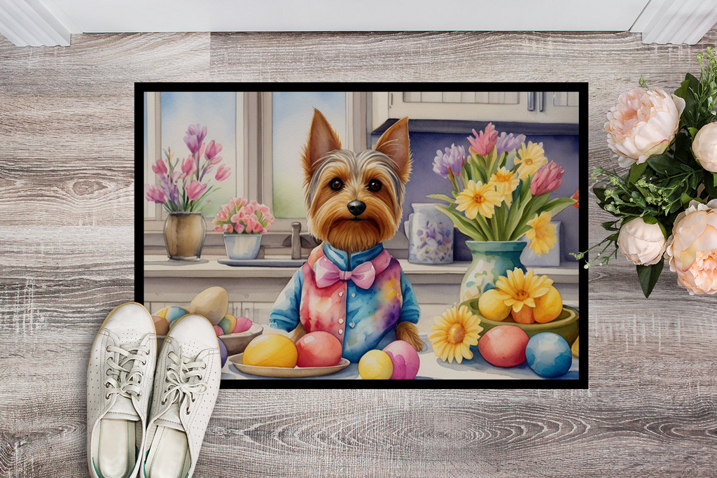 Glamorous Pups : Decorating Easter Silky Terrier Doormat