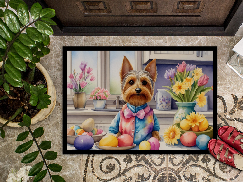 Glamorous Pups : Decorating Easter Silky Terrier Doormat