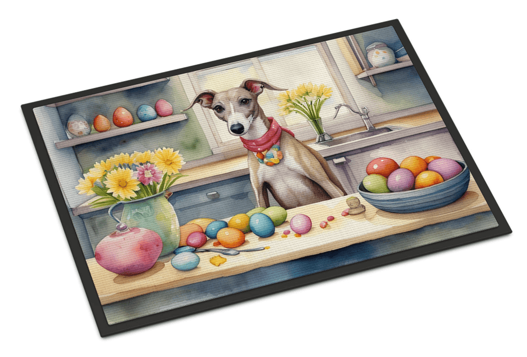 Glamorous Pups : Decorating Easter Whippet Doormat