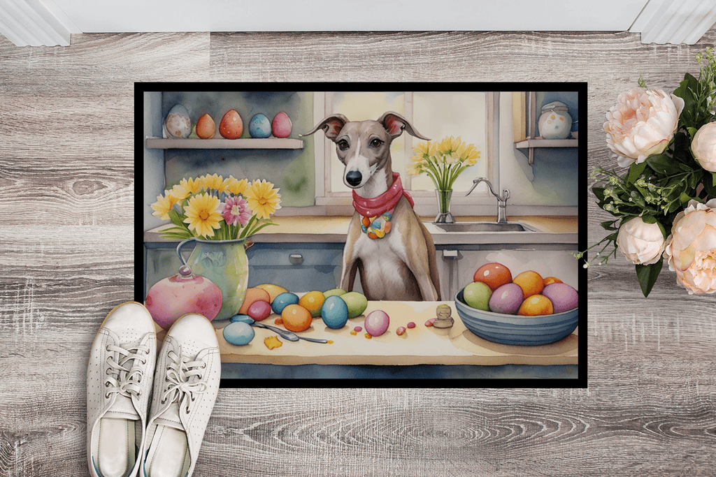 Glamorous Pups : Decorating Easter Whippet Doormat