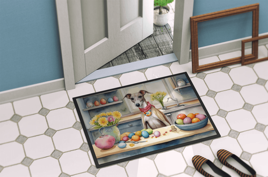 Glamorous Pups : Decorating Easter Whippet Doormat