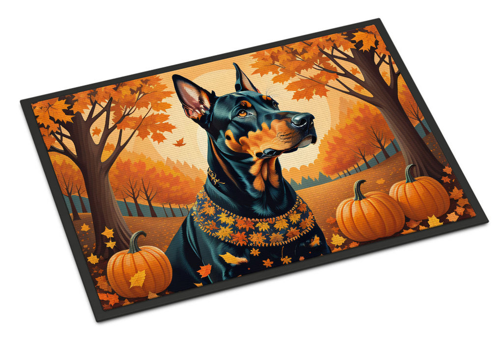 Glamorous Pups : Doberman Pinscher Fall Doormat