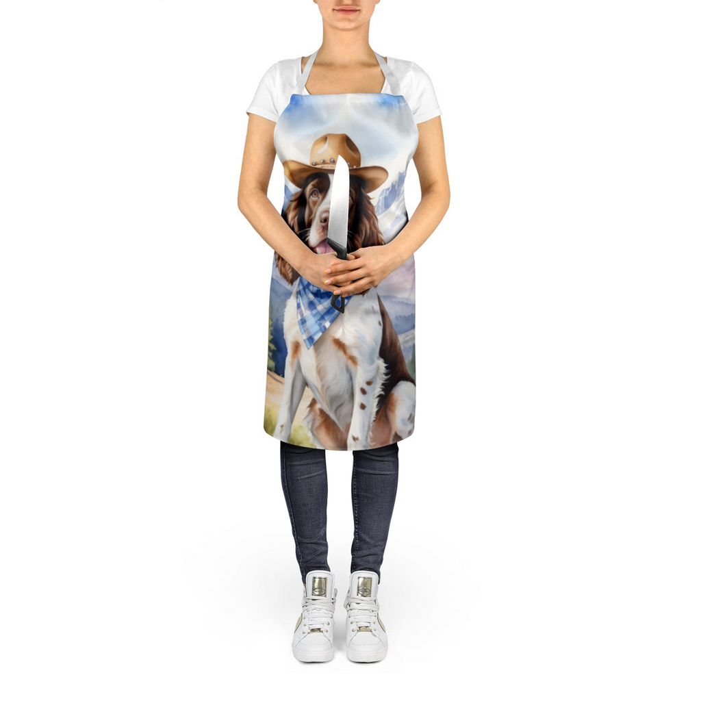 Glamorous Pups : English Springer Spaniel Cowboy Welcome Apron
