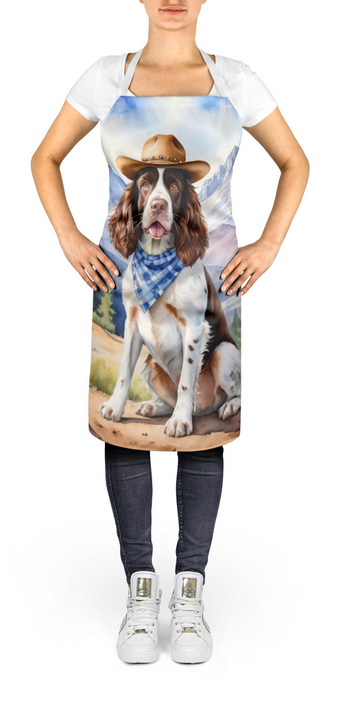 Glamorous Pups : English Springer Spaniel Cowboy Welcome Apron