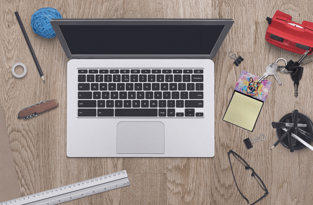 Glamorous Pups : German Shepherd Hippie Dawg Sticky Note Holder