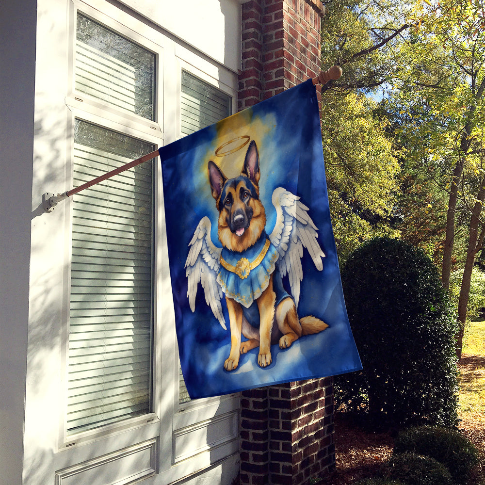Glamorous Pups : German Shepherd My Angel House Flag