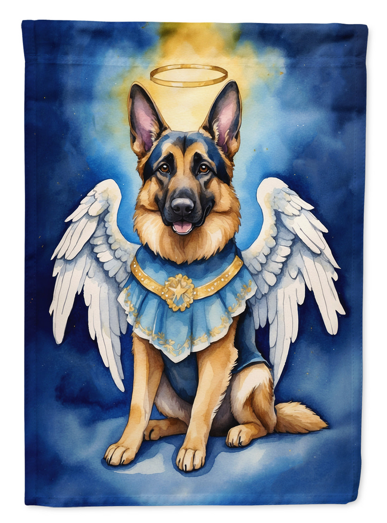 Glamorous Pups : German Shepherd My Angel House Flag