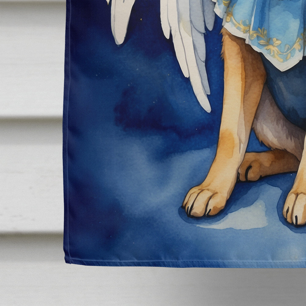Glamorous Pups : German Shepherd My Angel House Flag