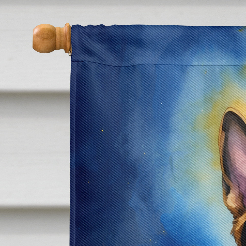 Glamorous Pups : German Shepherd My Angel House Flag