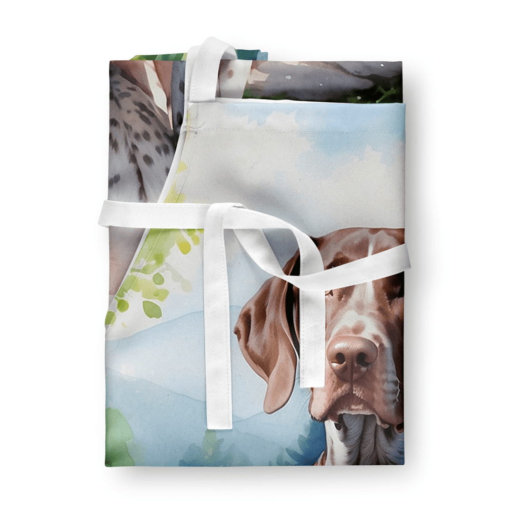 Glamorous Pups : German Shorthaired Pointer Spring Path Apron