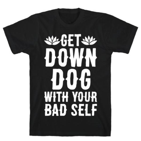 Glamorous Pups : GET DOWN DOG WITH YOUR BAD T-SHIRT
