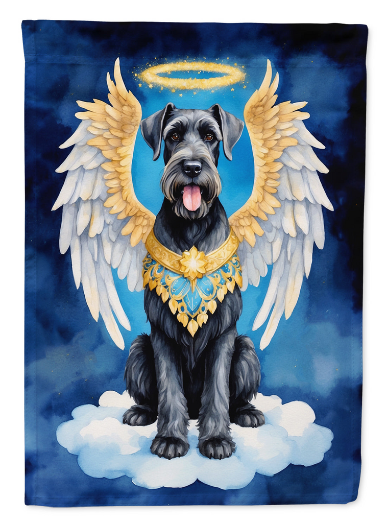 Glamorous Pups : Giant Schnauzer My Angel Garden Flag