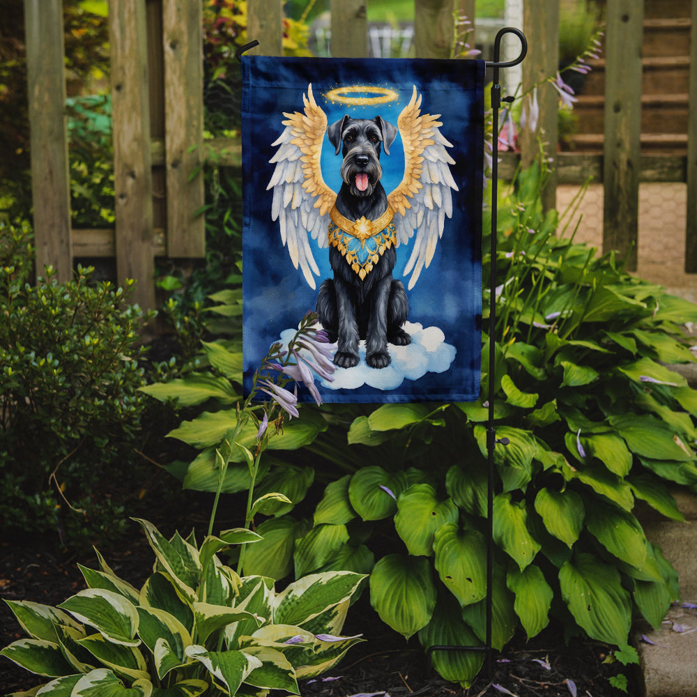 Glamorous Pups : Giant Schnauzer My Angel Garden Flag